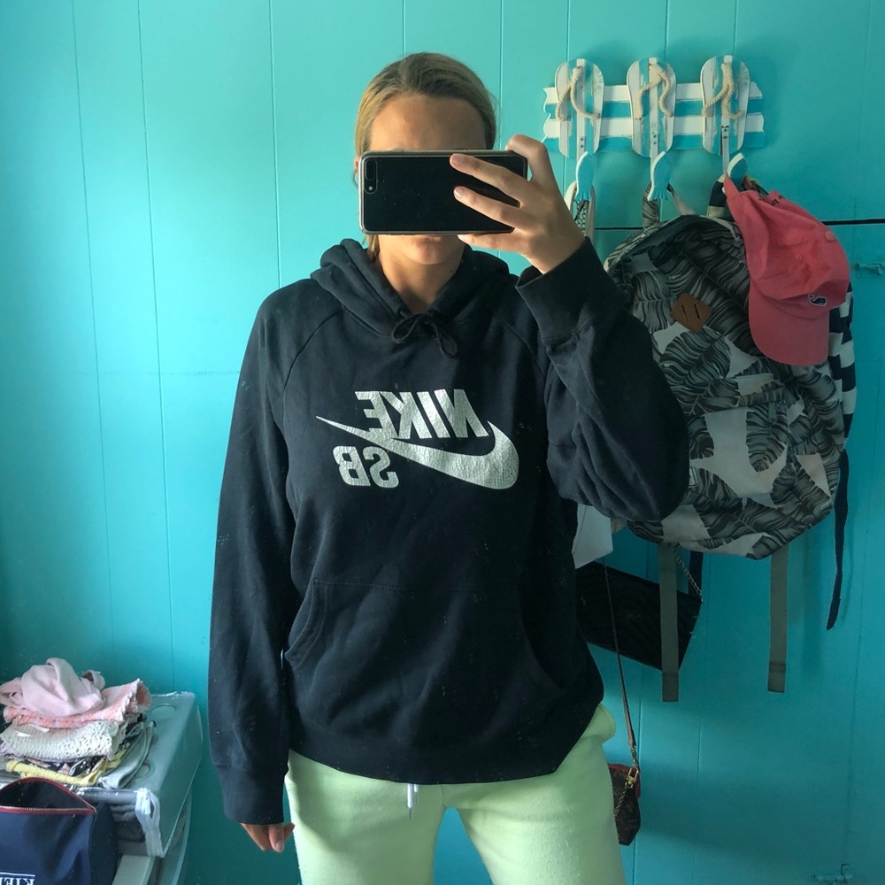 Nike black hoodie SB collection